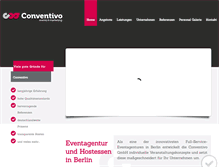 Tablet Screenshot of conventivo.com